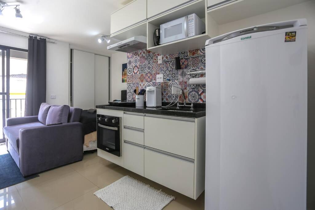 Studio Lindo Ao Lado Do Metro Santa Cecilia Apartment São Paulo Luaran gambar
