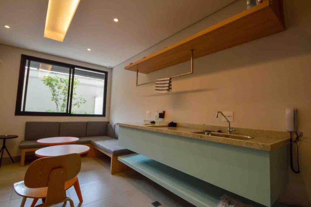 Studio Lindo Ao Lado Do Metro Santa Cecilia Apartment São Paulo Luaran gambar